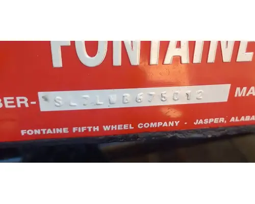 FONTAINE LT625 Fifth Wheel