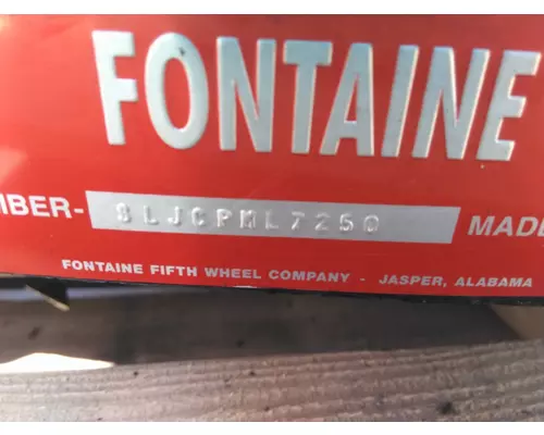 FONTAINE STATIONARY FIFTH WHEEL