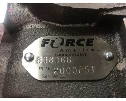 FORCE AMERICA  Hydraulic Pump