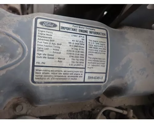 FORD 6.6 Engine Assembly