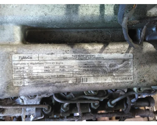FORD 6.7L V8 DIESEL ENGINE ASSEMBLY