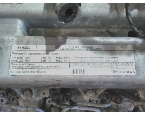 FORD 6.7L V8 DIESEL ENGINE ASSEMBLY