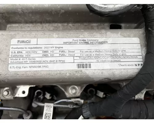 FORD 6.7 Engine Assembly