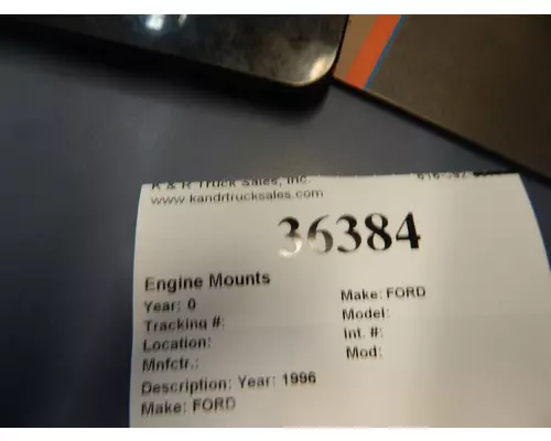 FORD CAT  3406E Engine Mounts