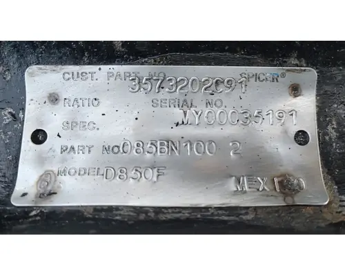 FORD F-650 Axle Assembly, Front (Steer)