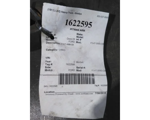 FORD F1HT-3590-CB PITMAN ARM