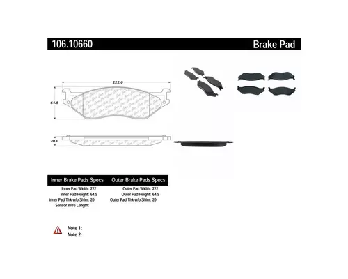 FORD F450 Disc Brake Pad