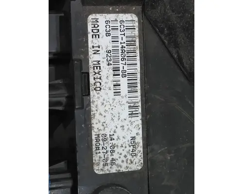 FORD F550SD (SUPER DUTY) FUSE BOX