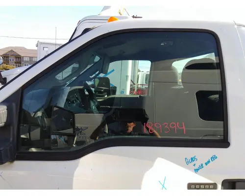 FORD F550SD (SUPER DUTY) GLASS, DOOR, FRONT