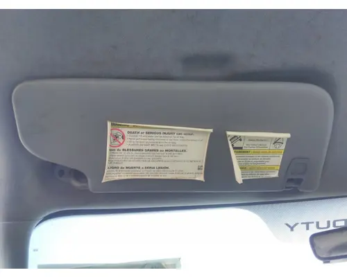 FORD F550SD (SUPER DUTY) INTERIOR SUN VISOR