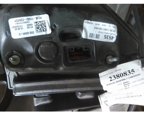 FORD F550SD (SUPER DUTY) MIRROR ASSEMBLY CABDOOR