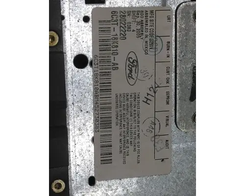 FORD F550SD (SUPER DUTY) RADIO AMFM