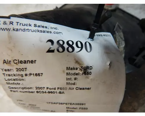 FORD F550 Air CleanerParts 
