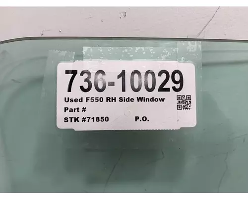FORD F550 Glass