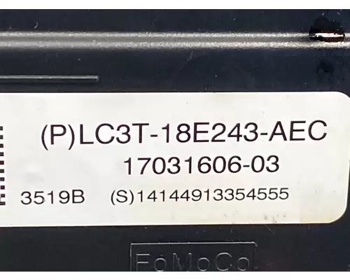 FORD F550 Heater or Air Conditioner Parts, Misc.