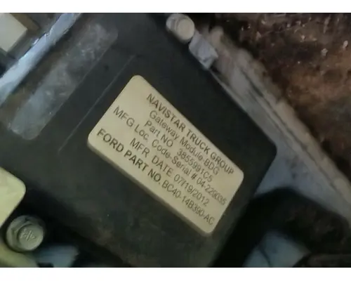FORD F650SD (SUPER DUTY) ELECTRONIC PARTS MISC