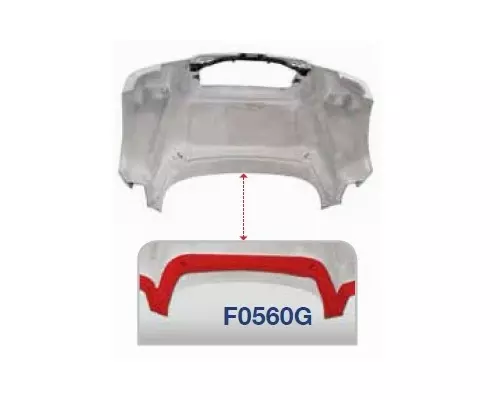 FORD F650SD (SUPER DUTY) HOOD