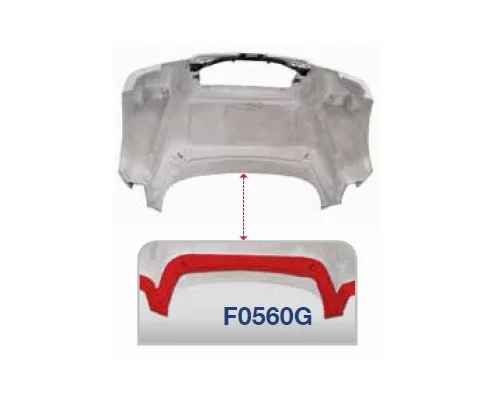 FORD F650SD (SUPER DUTY) HOOD