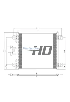 FORD F650 Air Conditioner Condenser