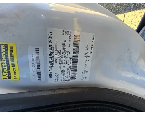 FORD F650 Drive Shaft, Rear