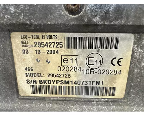 FORD F650 Transmission Control Module