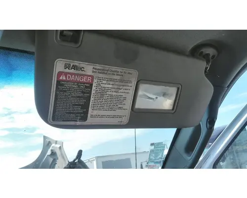 FORD F750SD (SUPER DUTY) INTERIOR SUN VISOR