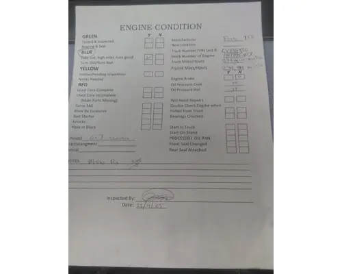 FORD F750SD (SUPER DUTY) WHOLE TRUCK FOR RESALE