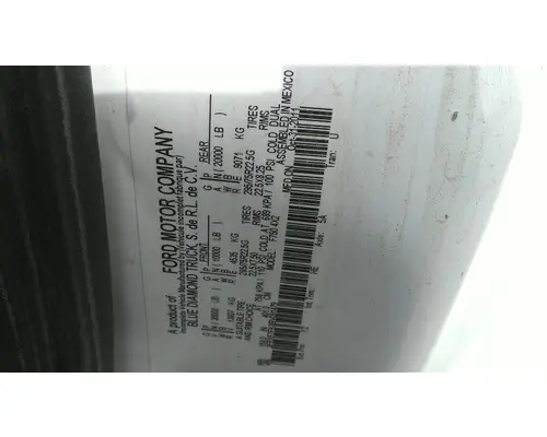 FORD F750SD (SUPER DUTY) WHOLE TRUCK FOR RESALE