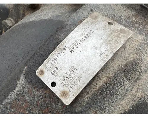 FORD F750 Axle Assembly, Rear