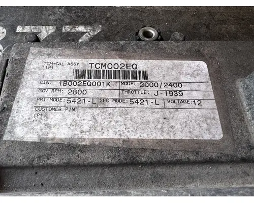 FORD F750 ECM (Transmission)