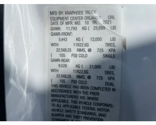 FORD F750 Vehicle For Sale