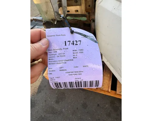 FORD F800 Door Assembly, Front