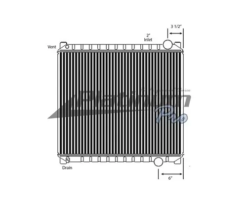 FORD F800 RADIATOR ASSEMBLY