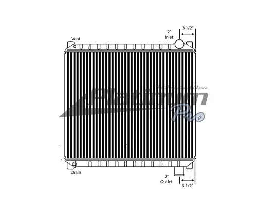 FORD F800 RADIATOR ASSEMBLY