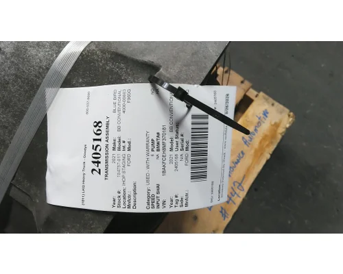 FORD F960G TRANSMISSION ASSEMBLY