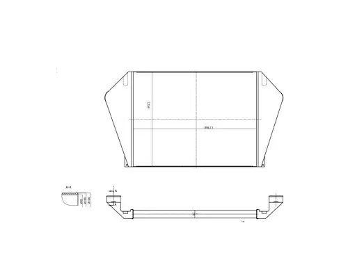 FORD L9000 CHARGE AIR COOLER (ATAAC)