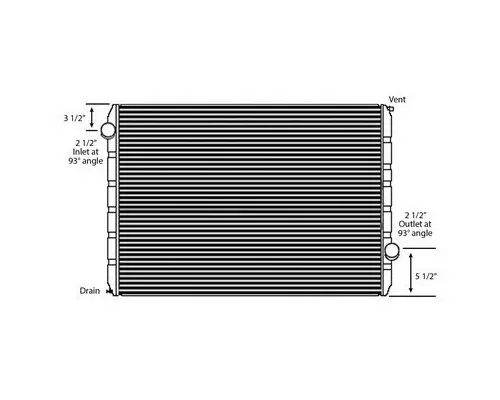 FORD L9000 RADIATOR ASSEMBLY