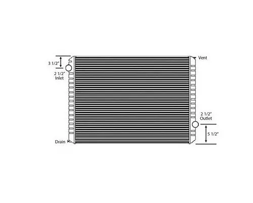 FORD L9000 RADIATOR ASSEMBLY