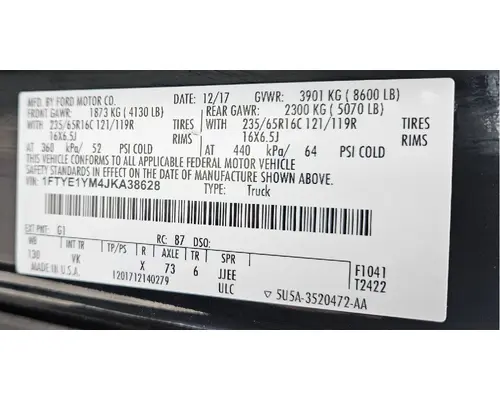 FORD TRANSIT 150 Used Trucks