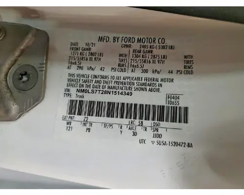 FORD TRANSIT CONNECT Used Trucks