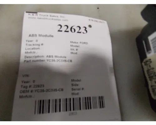 FORD  ECM (Brake & ABS)