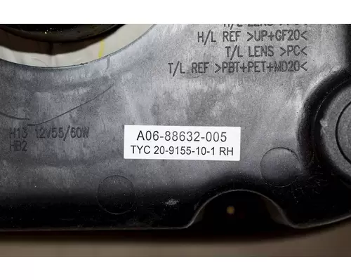 FREIGHTLINER 108SD Headlamp Assembly