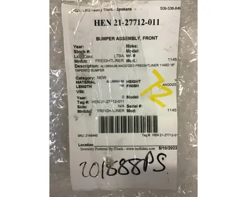 FREIGHTLINER 114SD 2011-2026 BUMPER ASSEMBLY, FRONT