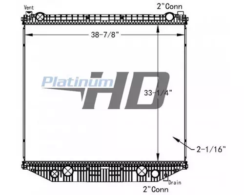 FREIGHTLINER 114SD Radiator