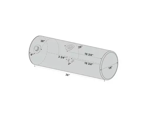 FREIGHTLINER 35-44 GALLON FUEL TANK