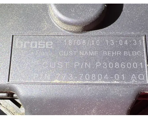 FREIGHTLINER 773.70804.01 Blower Motor (HVAC)