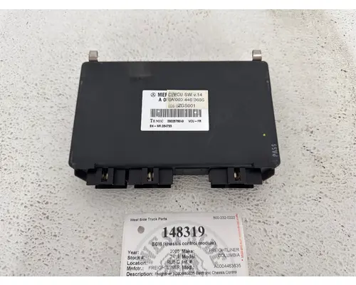 FREIGHTLINER A0004463635 ECM (chassis control module)