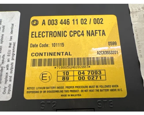 FREIGHTLINER A0034461102002 ECM (Common Powertrain Controller)