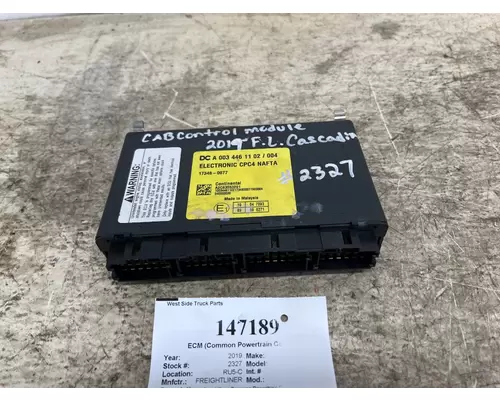FREIGHTLINER A0034461102004 ECM (Common Powertrain Controller)