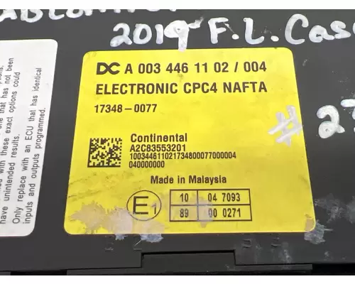 FREIGHTLINER A0034461102004 ECM (Common Powertrain Controller)